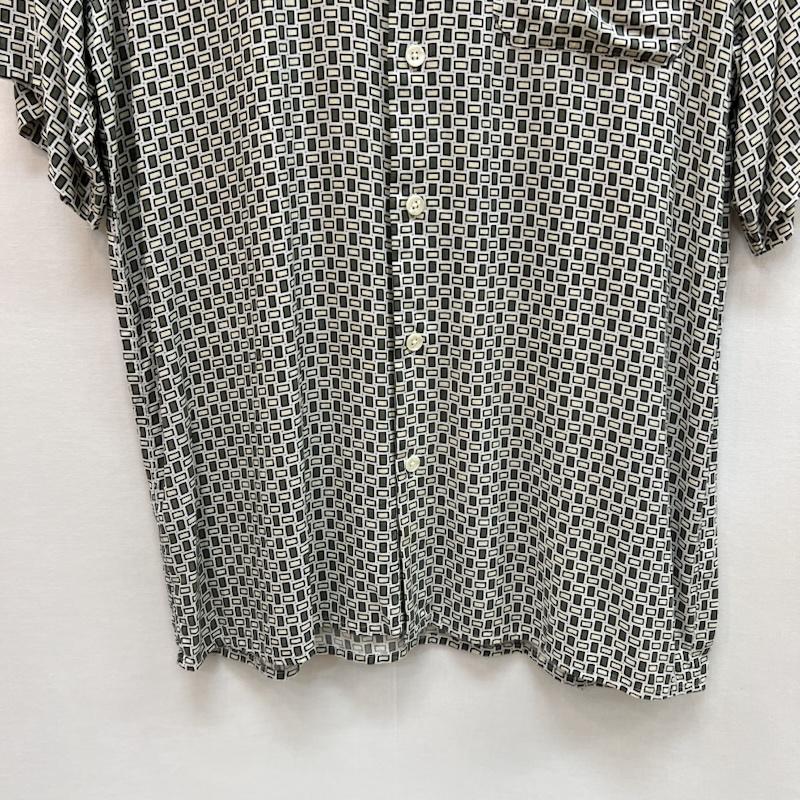 アロー ARROW シャツ、ブラウス 半袖 総柄 レーヨンシャツ L メンズ USED 古着 中古 50161757