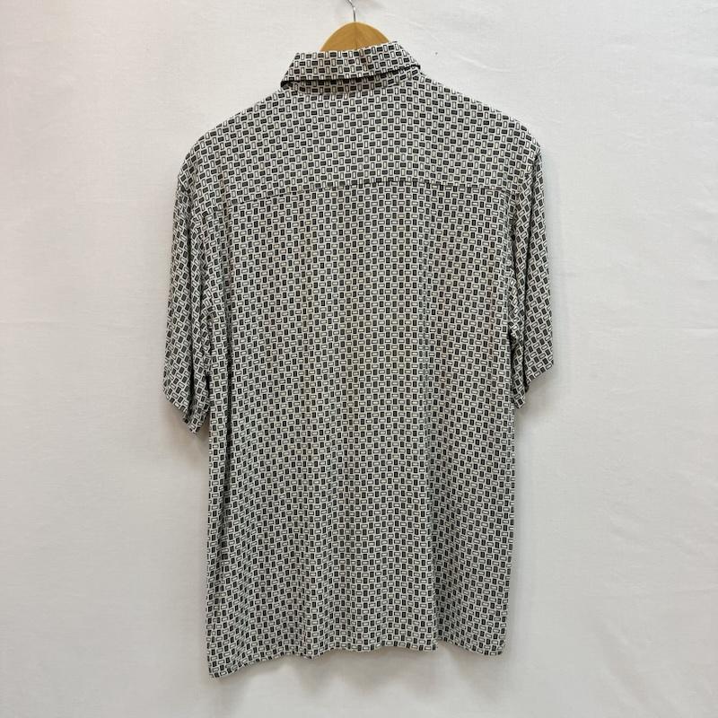 アロー ARROW シャツ、ブラウス 半袖 総柄 レーヨンシャツ L メンズ USED 古着 中古 50161757