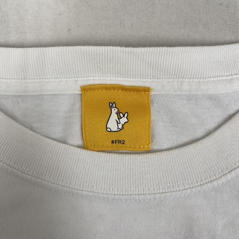 エフアールツー FR2 Tシャツ 半袖 シカゴ・ブルズ コラボ Smoking kills プリント Tシャツ XL 白 / ホワイト / white メンズ USED 古着 中古 50161758
