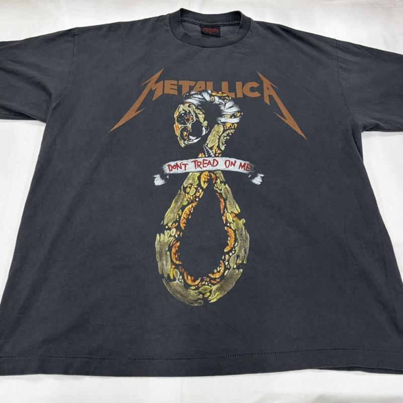 ＵＳフルギ US古着 Tシャツ 半袖 METALLICA メタリカ 両面 バンド プリント シングルステッチ USA製 ロゴ XL ロゴ、文字 X プリント マルチカラー / マルチカラー / multicolor メンズ USED 古着 中古 50161764