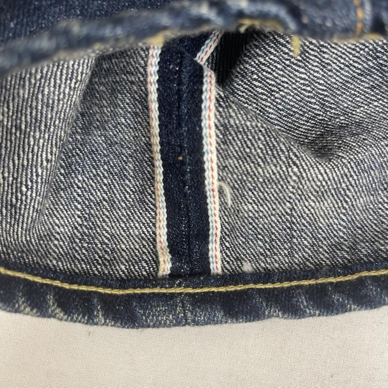 テッドマン TEDMAN パンツ デニム、ジーンズ TED COMPANY DEVIL号 シリーズ 刺繍 赤耳 セルビッチ デニム パンツ 36インチ インディゴ / インディゴ / Indigo メンズ USED 古着 中古 50161768