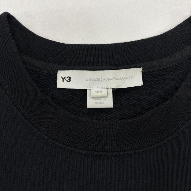 ワイスリー Y-3 トレーナー 長袖 Yohji Yamamoto ヨウジヤマモト adidas グラフィック ロゴ プリント スウェット プルオーバー トレーナー M ロゴ、文字 X プリント 黒 / ブラック / black X 白 / ホワイト / white X 赤 / レッド / red メンズ USED 古着 中古 50161770