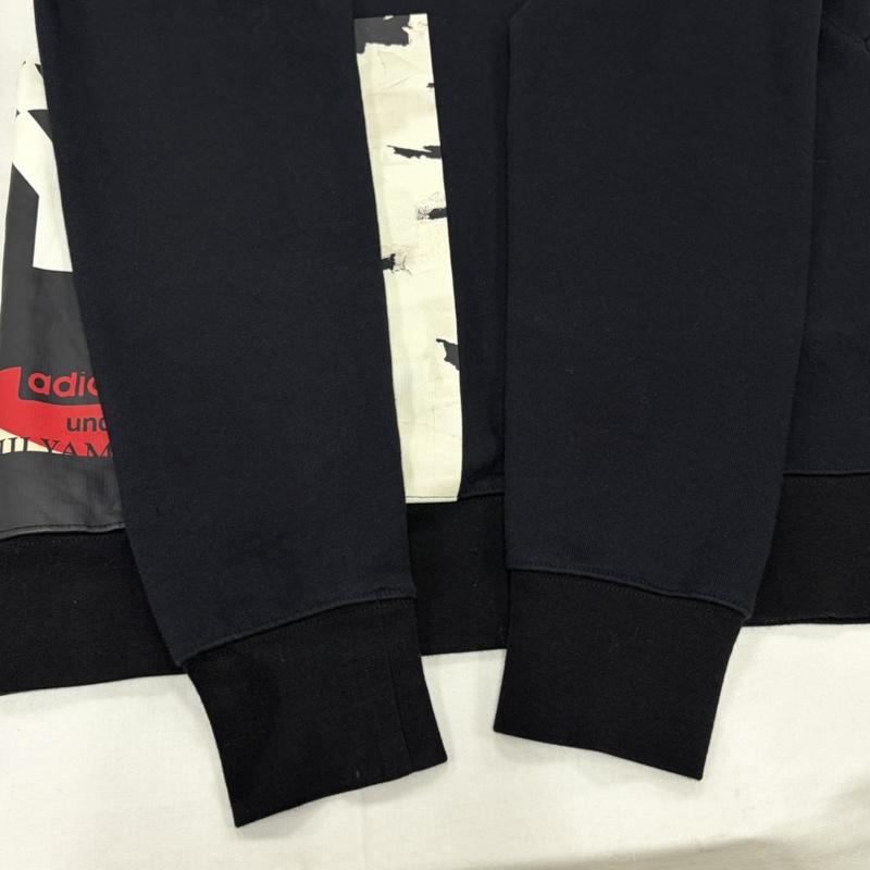 ワイスリー Y-3 トレーナー 長袖 Yohji Yamamoto ヨウジヤマモト adidas グラフィック ロゴ プリント スウェット プルオーバー トレーナー M ロゴ、文字 X プリント 黒 / ブラック / black X 白 / ホワイト / white X 赤 / レッド / red メンズ USED 古着 中古 50161770