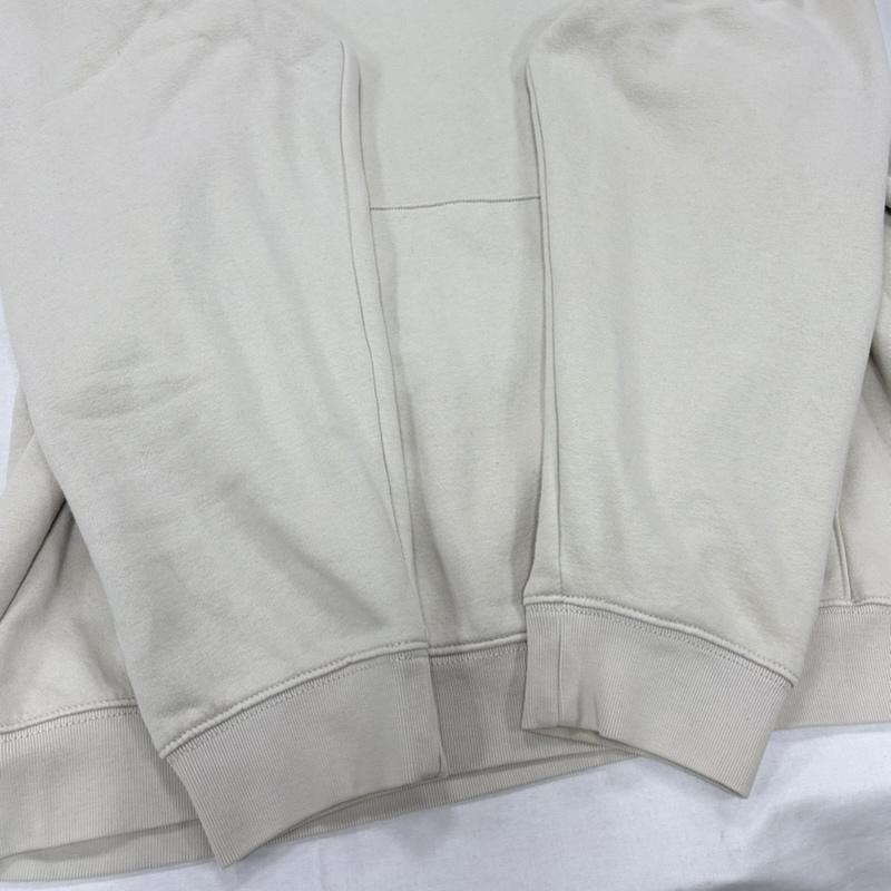 ギャップ GAP パーカー 長袖 ESTABLISHED 1969 リフレクター ロゴ プリント パーカー フーディー XL 無地 X プリント アイボリー / アイボリー / メンズ USED 古着 中古 50161772