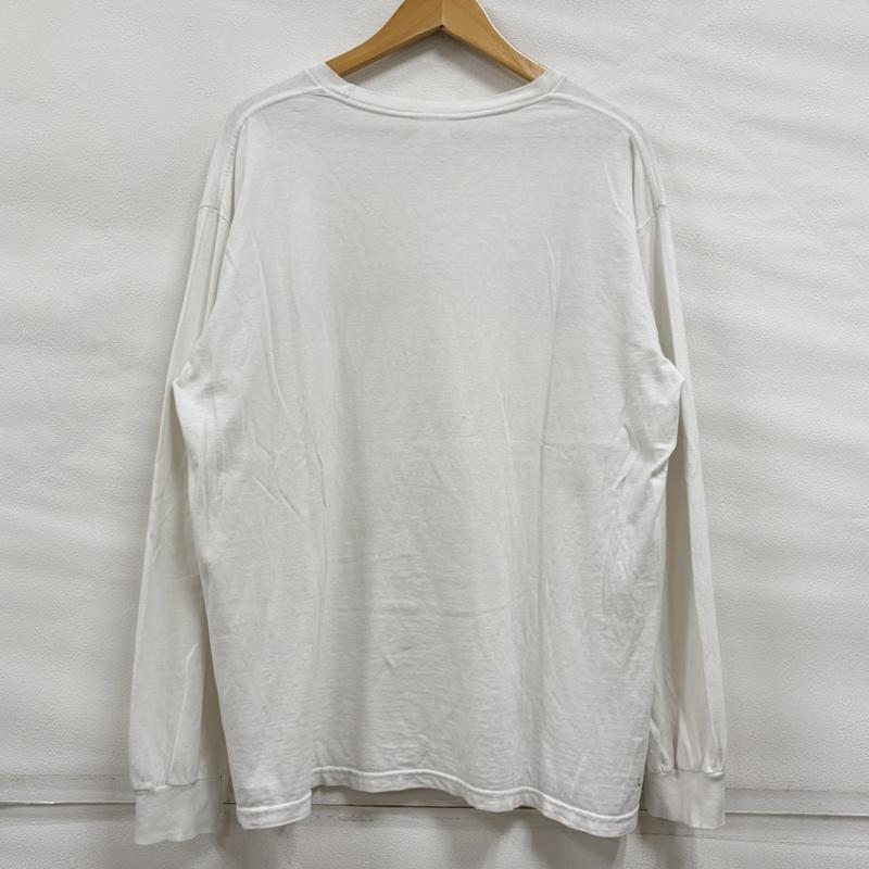 シュプリーム Supreme Tシャツ 長袖 Arabic Logo アラビア ロゴ プリント 長袖 Tシャツ ロンT USA製 M ロゴ、文字 X プリント 白 / ホワイト / white X 黒 / ブラック / black メンズ USED 古着 中古 50161782