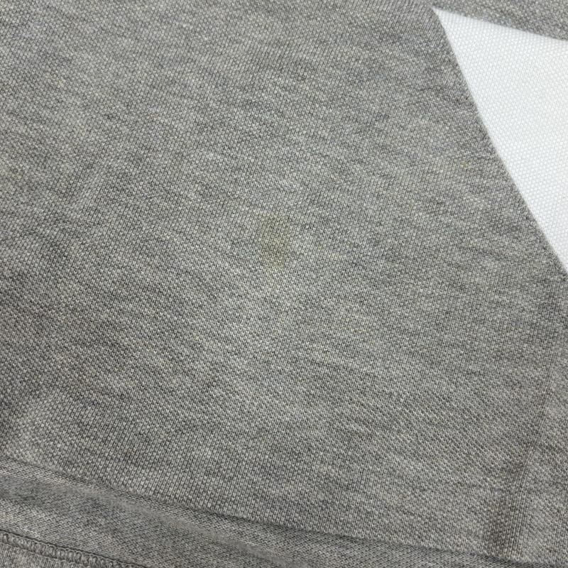 ポロバイラルフローレン Polo by RALPH LAUREN ポロシャツ 半袖 ロゴ 刺繍 鹿の子 ポロシャツ CUSTOM FIT スリランカ製 M 白 / ホワイト / white X 灰 / グレー / gray メンズ USED 古着 中古 50161792