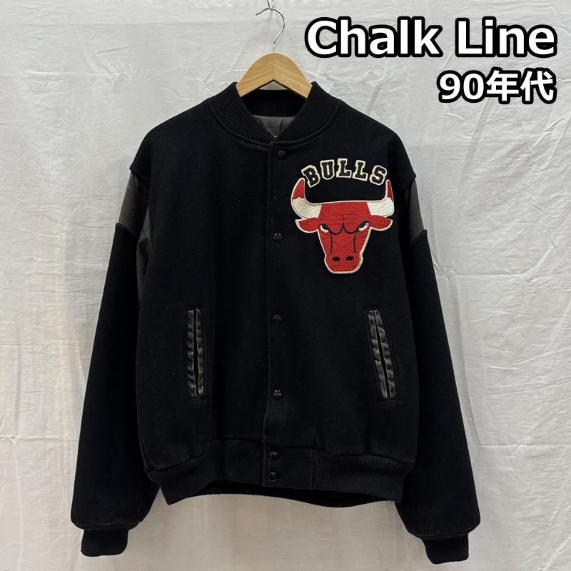 古着 USED ジャケット、上着 ジャンパー、ブルゾン Chalk Line 90年代 ビンテージ USA製 シカゴブルズ スタジャン 90s VINTAGE BULLS L メンズ USED 古着 中古 50161794