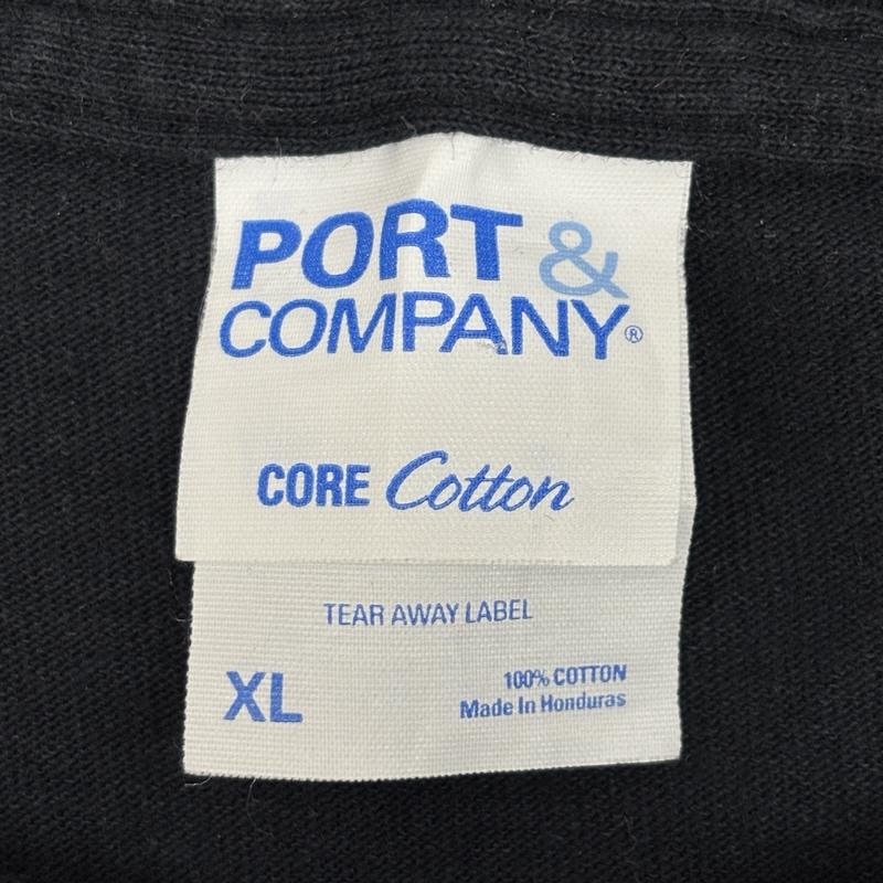 古着 USED Tシャツ 半袖 PORT＆COMPANY VEGAS BORN シルクドソレイユ クルーネック Tシャツ XL 黒 / ブラック / black メンズ USED 古着 中古 50161798