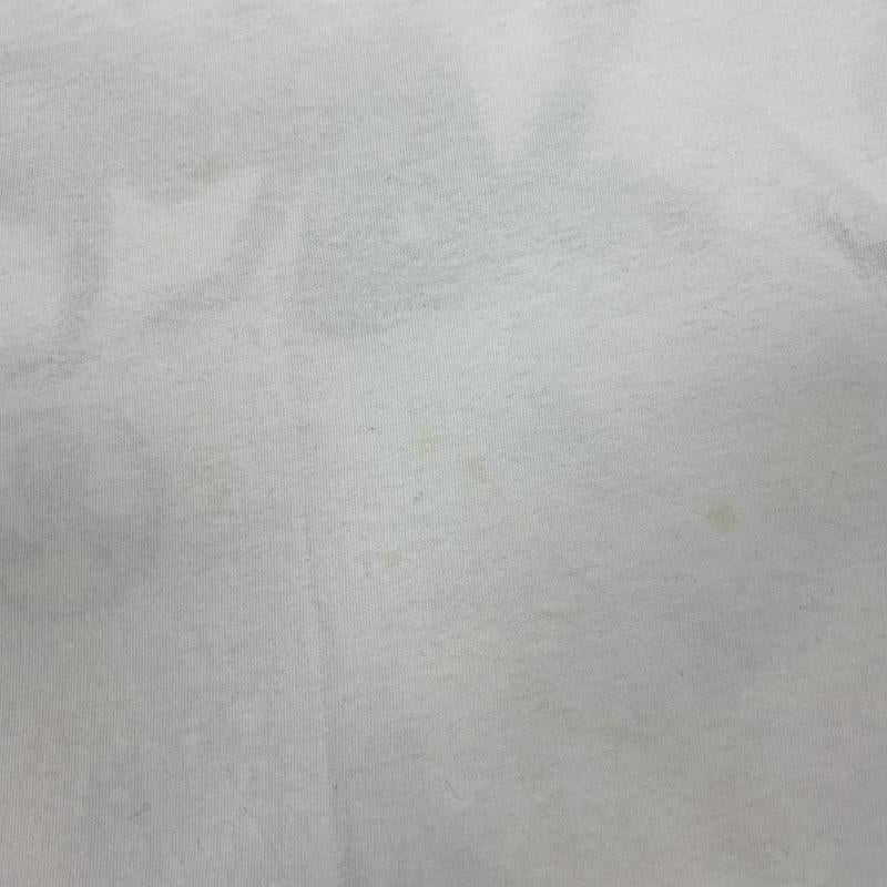 リチャードソン RICHARDSON Tシャツ 長袖 John Holland Heaven MI プリント 長袖 Tシャツ ロンT 2 白 / ホワイト / white メンズ USED 古着 中古 50161804