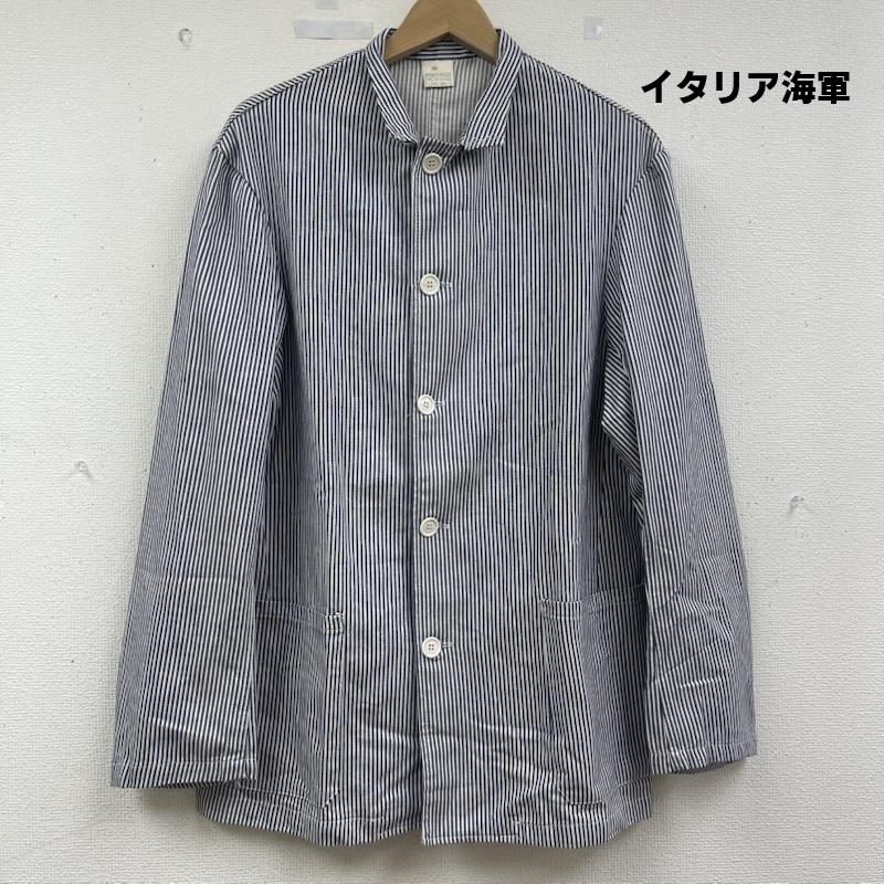 古着 USED シャツ、ブラウス 長袖 イタリア海軍 CONFEZIONI VAL DI VARA ヒッコリー ストライプ柄 シャツ ジャケット 46 マルチカラー / マルチカラー / multicolor メンズ USED 古着 中古 50161811