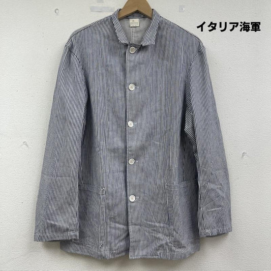 古着 USED シャツ、ブラウス 長袖 イタリア海軍 CONFEZIONI VAL DI VARA ヒッコリー ストライプ柄 シャツ ジャケット 46 マルチカラー / マルチカラー / multicolor メンズ USED 古着 中古 50161811