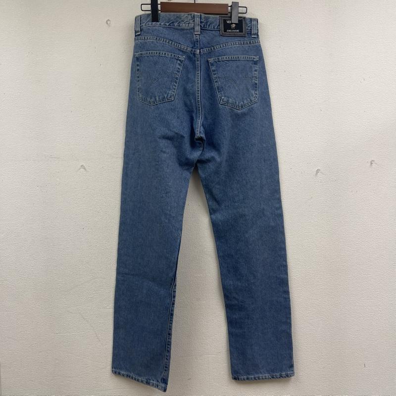 ヴェルサーチ VERSACE パンツ デニム、ジーンズ JEANS COUTURE イタリア製 ボタンフライ デニム パンツ 44 インディゴ / インディゴ / Indigo メンズ USED 古着 中古 50161823