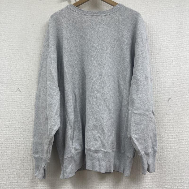チャンピオン Champion トレーナー 長袖 REVERSE WEAVE ロゴ刺繍 スウェット トレーナー c8-j027 L 灰 / グレー / gray メンズ USED 古着 中古 50161827