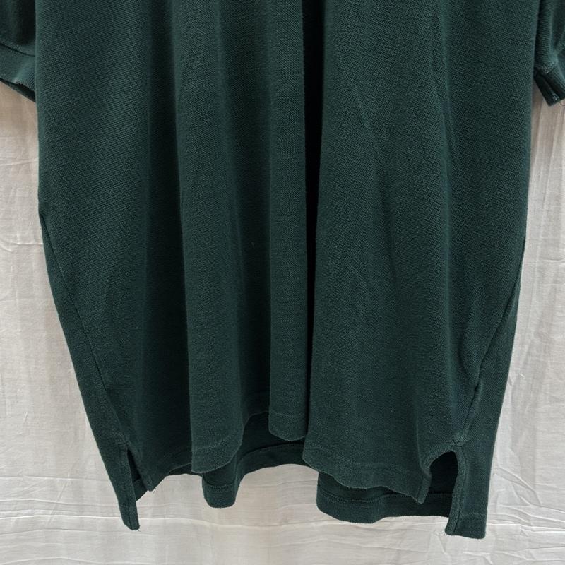 ウールリッチ WOOLRICH ポロシャツ 半袖 90年代 ビンテージ インド製 鹿の子 コットン ポロシャツ 90s VINTAGE L 緑 / グリーン / green メンズ USED 古着 中古 50161842