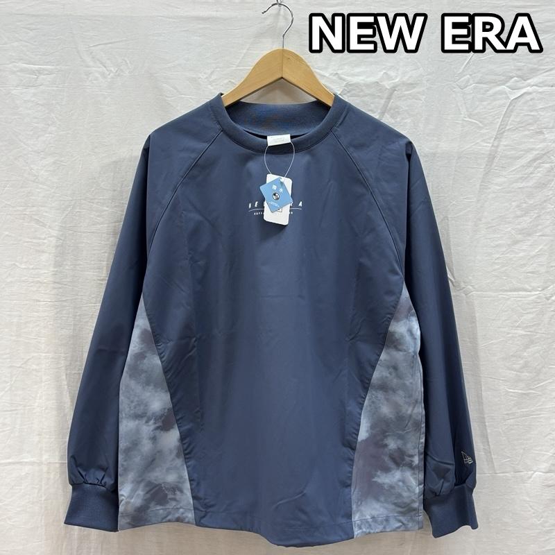 ニューエラ NEW ERA トレーナー 長袖 ロゴ プリント ラグランスリーブ ナイロン トレーナー M レディース USED 古着 中古 50161846
