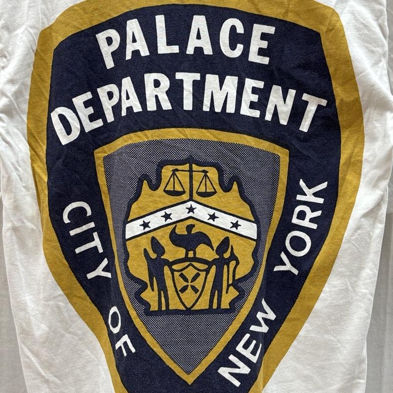 パレス PALACE Tシャツ 半袖 ロゴ プリント クルーネック 半袖 Tシャツ S 白 / ホワイト / white メンズ USED 古着 中古 50161848
