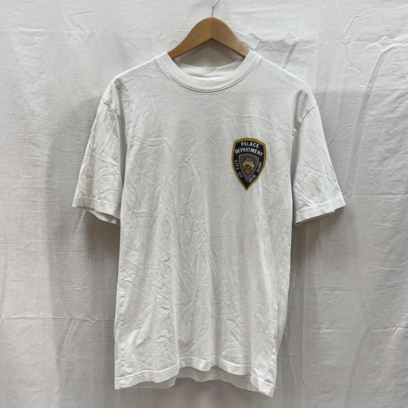 パレス PALACE Tシャツ 半袖 ロゴ プリント クルーネック 半袖 Tシャツ S 白 / ホワイト / white メンズ USED 古着 中古 50161848