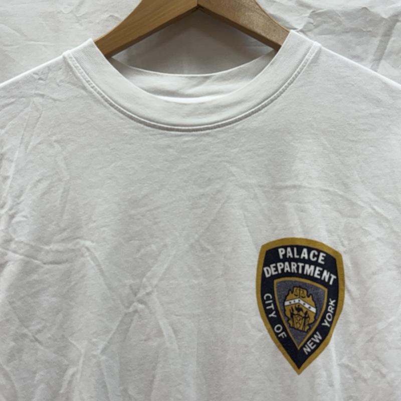 パレス PALACE Tシャツ 半袖 ロゴ プリント クルーネック 半袖 Tシャツ S 白 / ホワイト / white メンズ USED 古着 中古 50161848