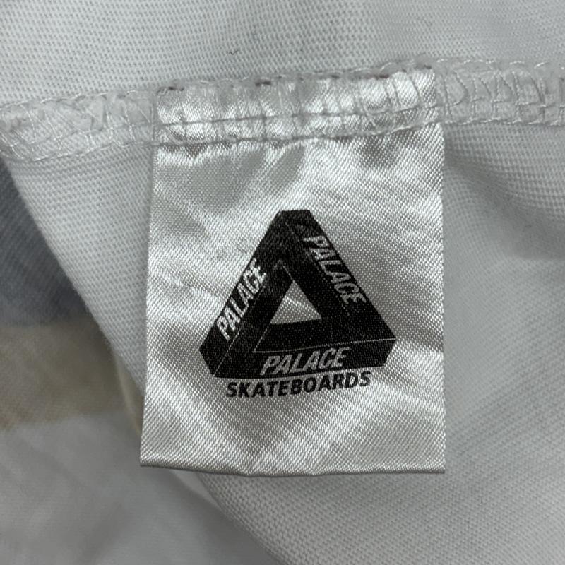 パレス PALACE Tシャツ 半袖 ロゴ プリント クルーネック 半袖 Tシャツ S 白 / ホワイト / white メンズ USED 古着 中古 50161848