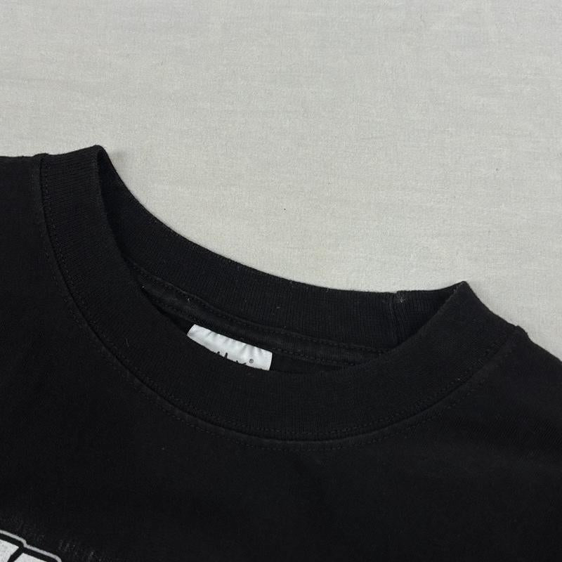 古着 USED Tシャツ 半袖 SHAKA wear SILVER＆BLACK NATION スカル ロゴ プリント ビッグサイズ Tシャツ XXL 黒 / ブラック / black メンズ USED 古着 中古 50161849