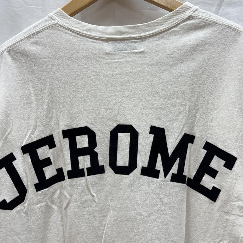 ウィンダンシー WIND AND SEA Tシャツ 半袖 WDS-CS-123 JEROME バック フェルト プリント クルーネック 半袖 Tシャツ L 白 / ホワイト / white メンズ USED 古着 中古 50161852