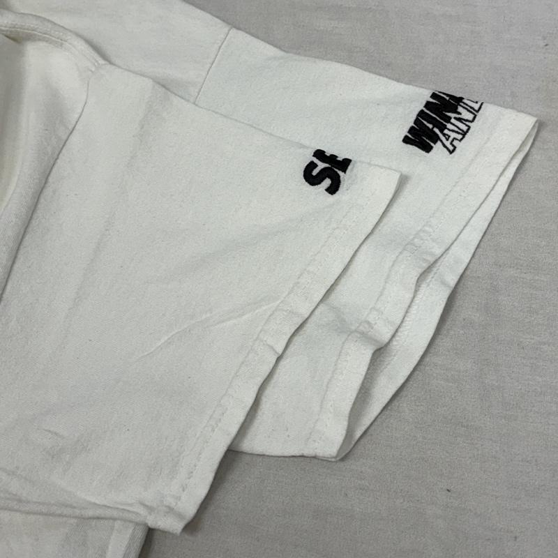 ウィンダンシー WIND AND SEA Tシャツ 半袖 WDS-CS-123 JEROME バック フェルト プリント クルーネック 半袖 Tシャツ L 白 / ホワイト / white メンズ USED 古着 中古 50161852