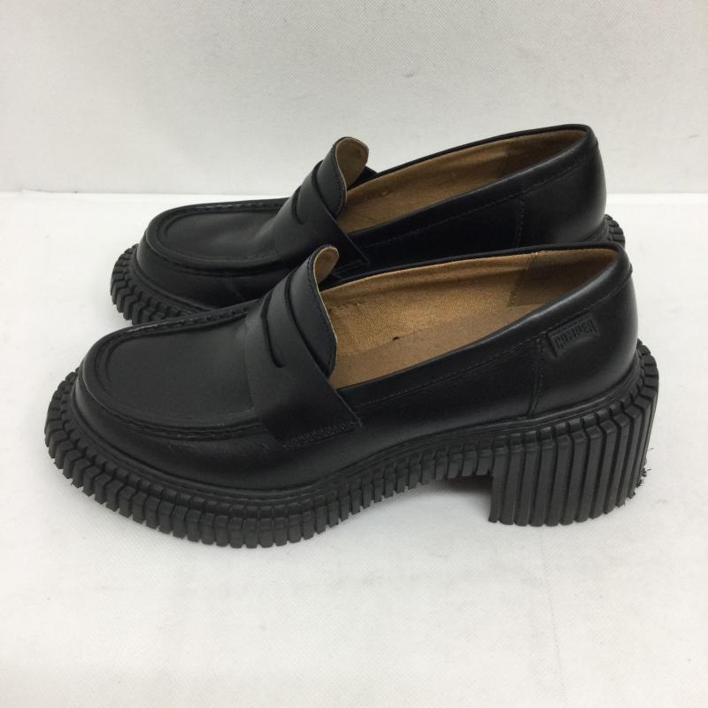 カンペール CAMPER ローファー ローファー CAMPER ローファー Pix London ピックス ロンドン K201811 チャンキーヒール EVA軽量ソール - 無地 黒 / ブラック / black レディース USED 古着 中古 50161854