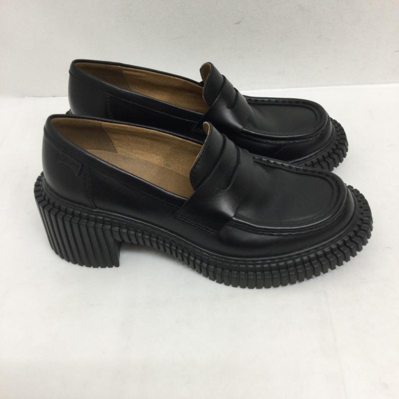 カンペール CAMPER ローファー ローファー CAMPER ローファー Pix London ピックス ロンドン K201811 チャンキーヒール EVA軽量ソール - 無地 黒 / ブラック / black レディース USED 古着 中古 50161854