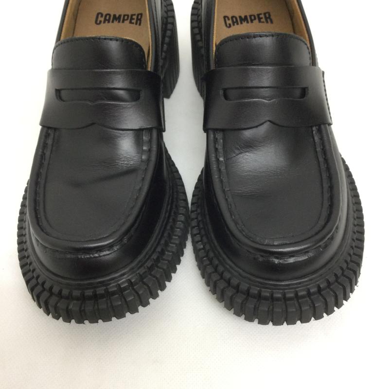 カンペール CAMPER ローファー ローファー CAMPER ローファー Pix London ピックス ロンドン K201811 チャンキーヒール EVA軽量ソール - 無地 黒 / ブラック / black レディース USED 古着 中古 50161854