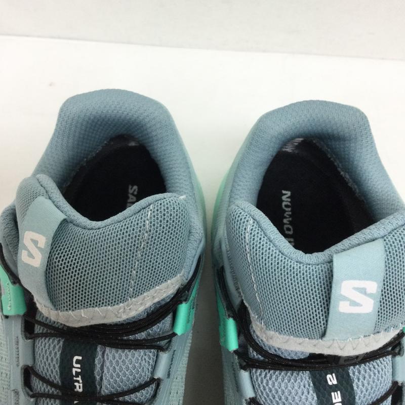 サロモン SALOMON スニーカー スニーカー サロモン ULTRA GLIDE 2 GORE-TEX SALOMON トレイルランニングシューズ 472168 24.5cm 青 / ブルー / blue レディース USED 古着 中古 50161856