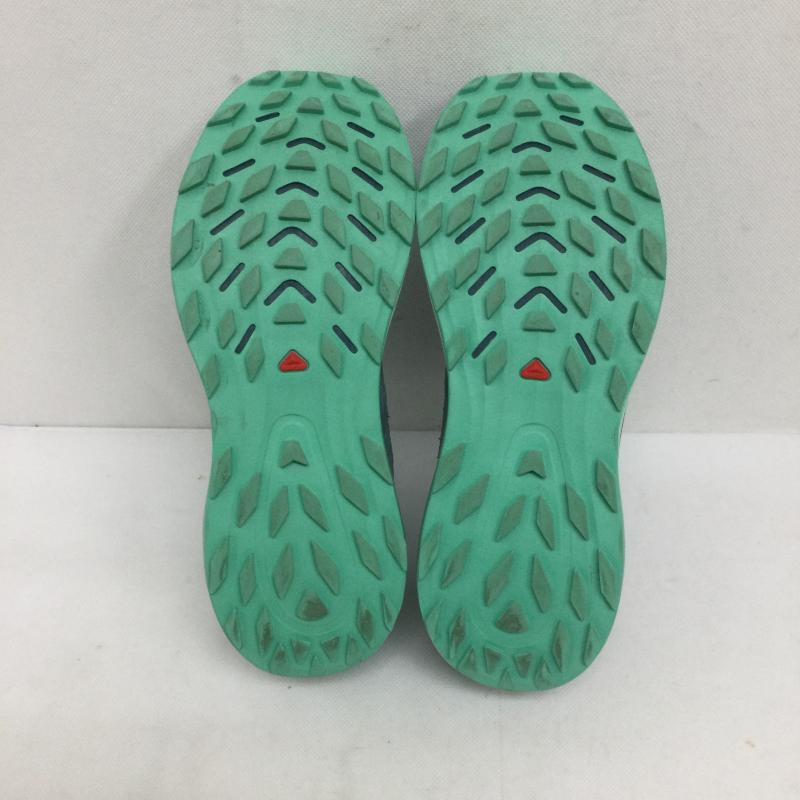 サロモン SALOMON スニーカー スニーカー サロモン ULTRA GLIDE 2 GORE-TEX SALOMON トレイルランニングシューズ 472168 24.5cm 青 / ブルー / blue レディース USED 古着 中古 50161856