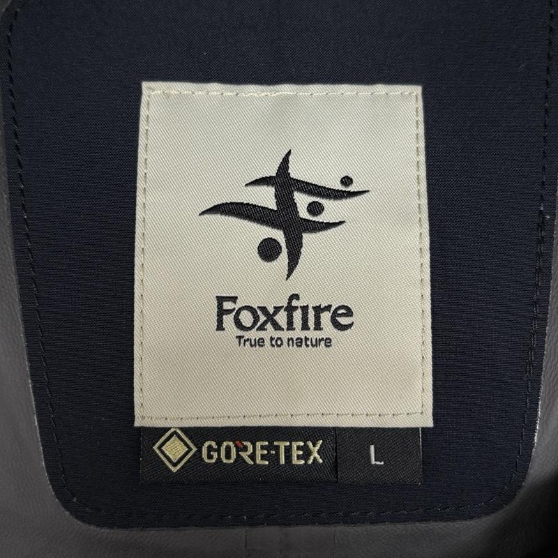 フォックスファイヤー FOXFIRE コート コート一般 5213117 GORE-TEX ゴアテックス ナイロン コート スタンドカラー L 紺 / ネイビー / navy メンズ USED 古着 中古 50161863