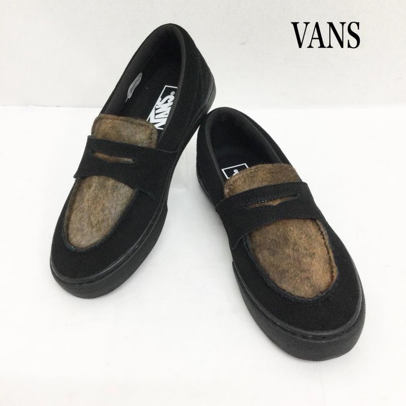 バンズ VANS スニーカー スニーカー VANS ヴァンズ LOAFER ローファー V196CF HL 23.0cm 黒 / ブラック / black X 茶 / ブラウン / brown レディース USED 古着 中古 50161865