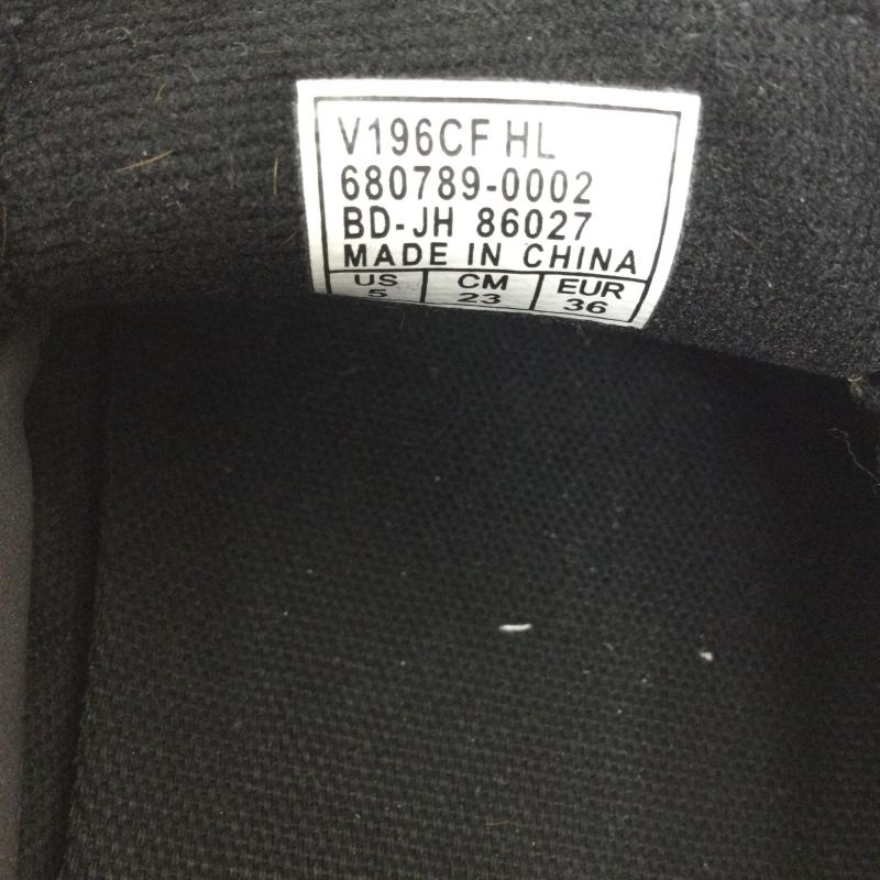 バンズ VANS スニーカー スニーカー VANS ヴァンズ LOAFER ローファー V196CF HL 23.0cm 黒 / ブラック / black X 茶 / ブラウン / brown レディース USED 古着 中古 50161865
