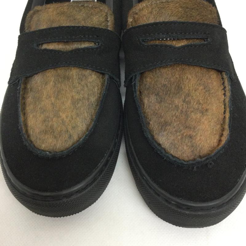 バンズ VANS スニーカー スニーカー VANS ヴァンズ LOAFER ローファー V196CF HL 23.0cm 黒 / ブラック / black X 茶 / ブラウン / brown レディース USED 古着 中古 50161865