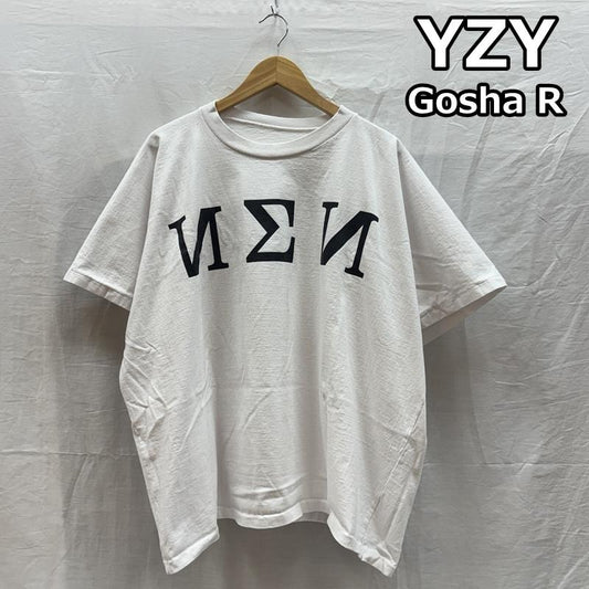 イージー YEEZY Tシャツ 半袖 Gosha Rubchinskiy ゴーシャラブチンスキー USA製 ロゴ 半袖 Tシャツ 2 白 / ホワイト / white メンズ USED 古着 中古 50161870