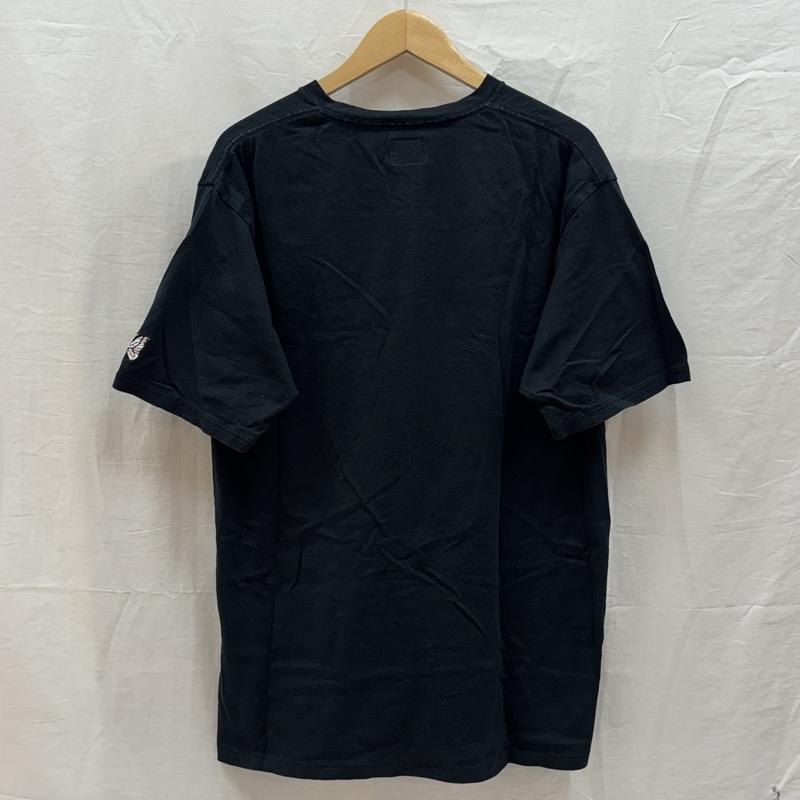 ニードルス Needles Tシャツ 半袖 IN942 ロゴ 刺繍 半袖 ポケット Tシャツ ポケT L 黒 / ブラック / black メンズ USED 古着 中古 50161871