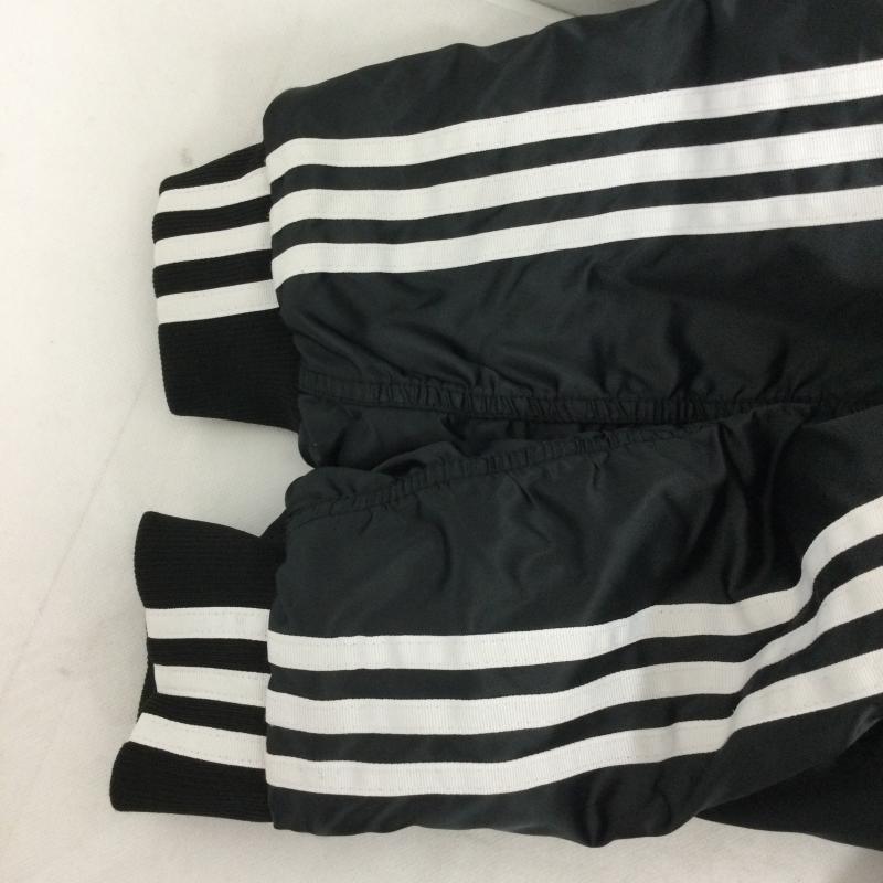 アディダス adidas ジャケット、上着 ジャンパー、ブルゾン adidas LONG BOMBER JACKET　ED7600 L 無地 黒 / ブラック / black レディース USED 古着 中古 50161872