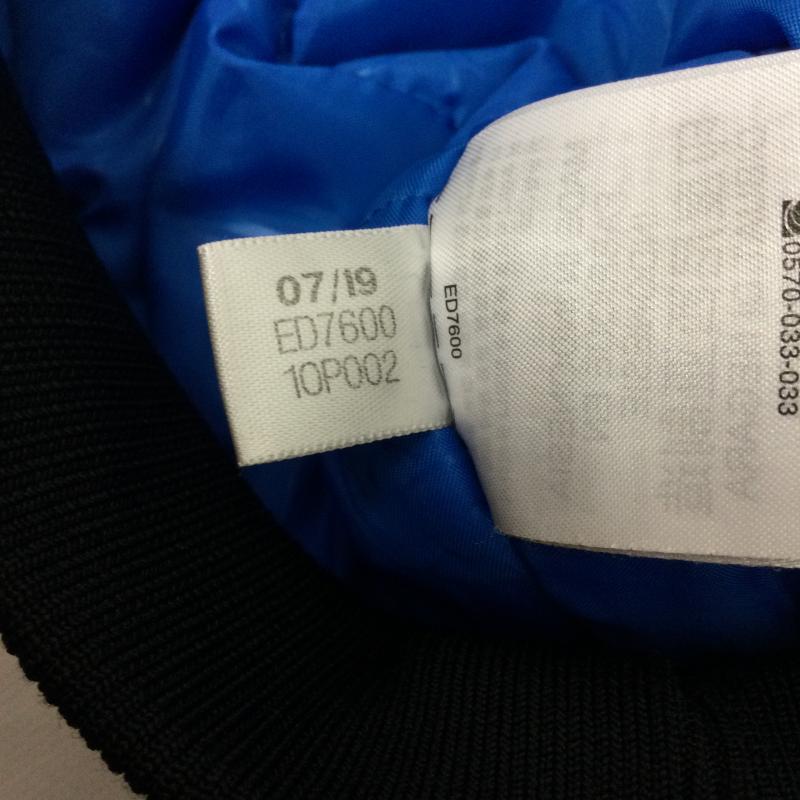 アディダス adidas ジャケット、上着 ジャンパー、ブルゾン adidas LONG BOMBER JACKET　ED7600 L 無地 黒 / ブラック / black レディース USED 古着 中古 50161872