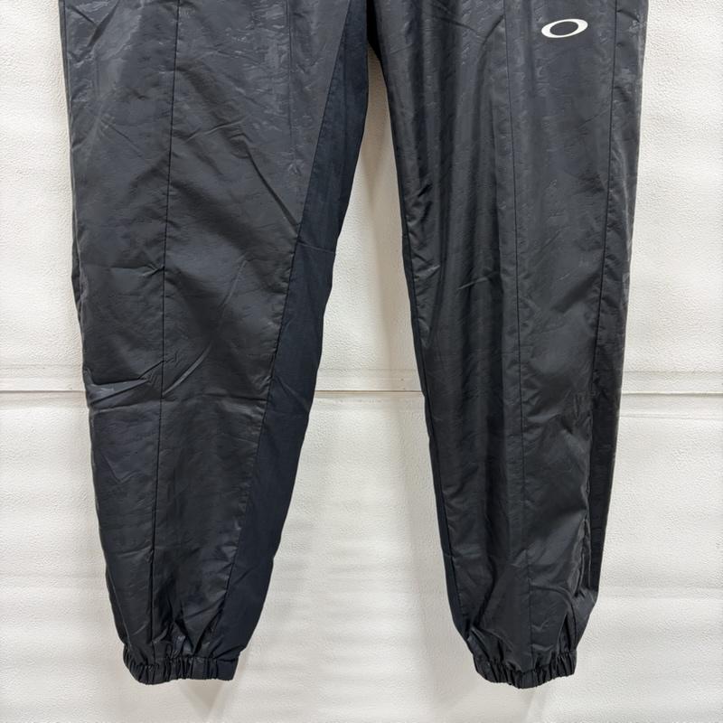 オークリー OAKLEY パンツ ワークパンツ、ペインターパンツ ナイロン ジョガー トラック パンツ ロゴ プリント XXL ワンポイント X ロゴ、文字 X プリント 黒 / ブラック / black X 白 / ホワイト / white メンズ USED 古着 中古 50161878