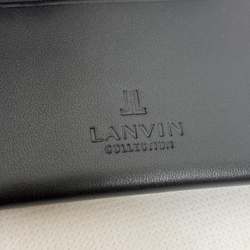 ランバン コレクション LANVIN collection カードケース 名刺入れ 名刺入れ ブラック レザー タグ付き - 黒 / ブラック / black メンズ USED 古着 中古 50161899