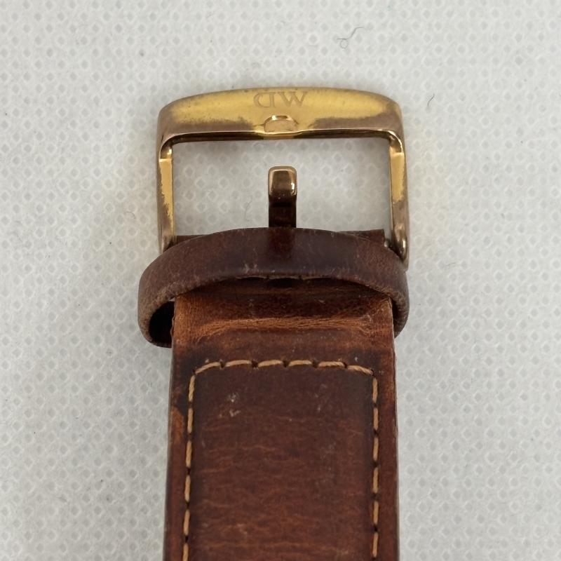 ダニエルウェリントン Daniel Wellington 腕時計 アナログ（クォーツ式） クラシック ブリストル 腕時計 - 金 / ゴールド / gold color X 茶 / ブラウン / brown メンズ USED 古着 中古 50161909