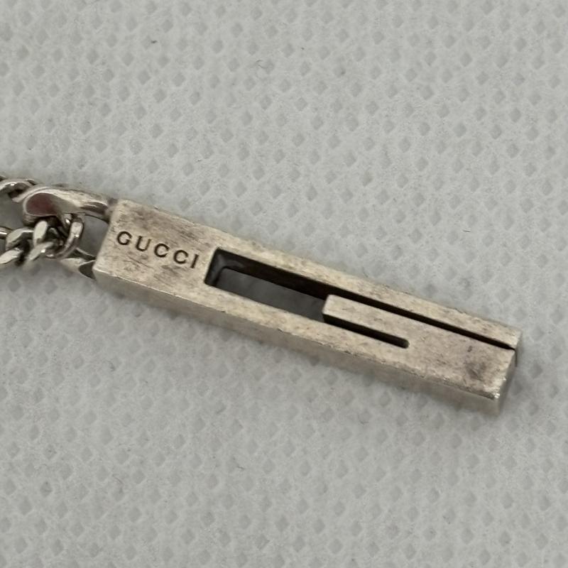 グッチ GUCCI アクセサリー ネックレス、ペンダント Gロゴ ネックレス 925 Gモチーフ - メンズ USED 古着 中古 50161914