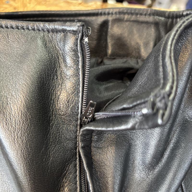 レザー レザー スカート ロングスカート OTTO レザー スカート 羊革 ラムレザー 083758 7 黒 / ブラック / black レディース USED 古着 中古 50161920
