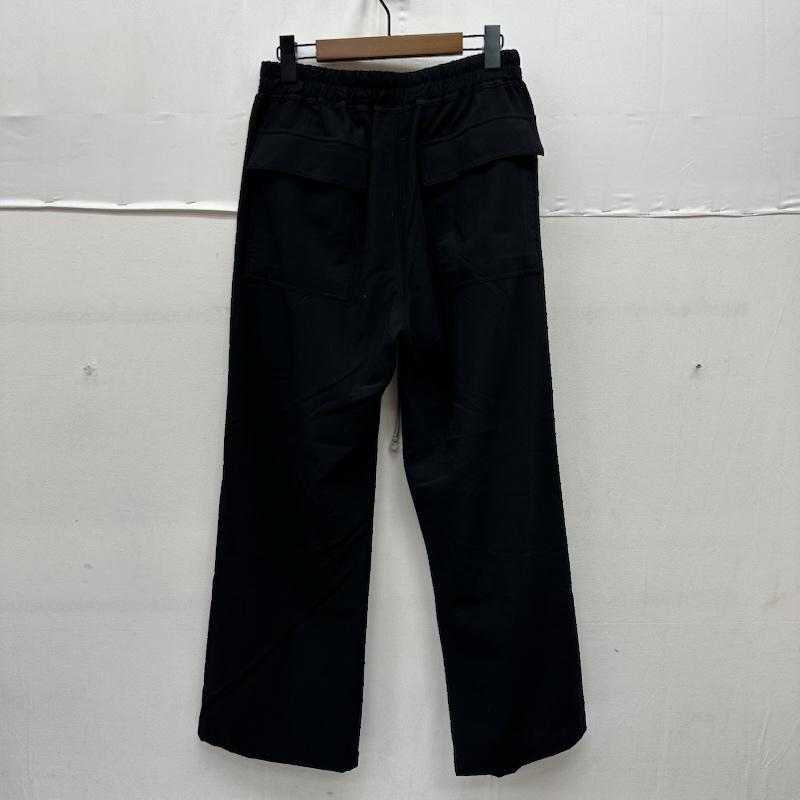 リックオウエンス Rick Owens パンツ スラックス 25SS DIETRICH DRAWSTRING ドローストリング イージー スラックス パンツ RU01E5378-WLP 48 黒 / ブラック / black メンズ USED 古着 中古 50161922