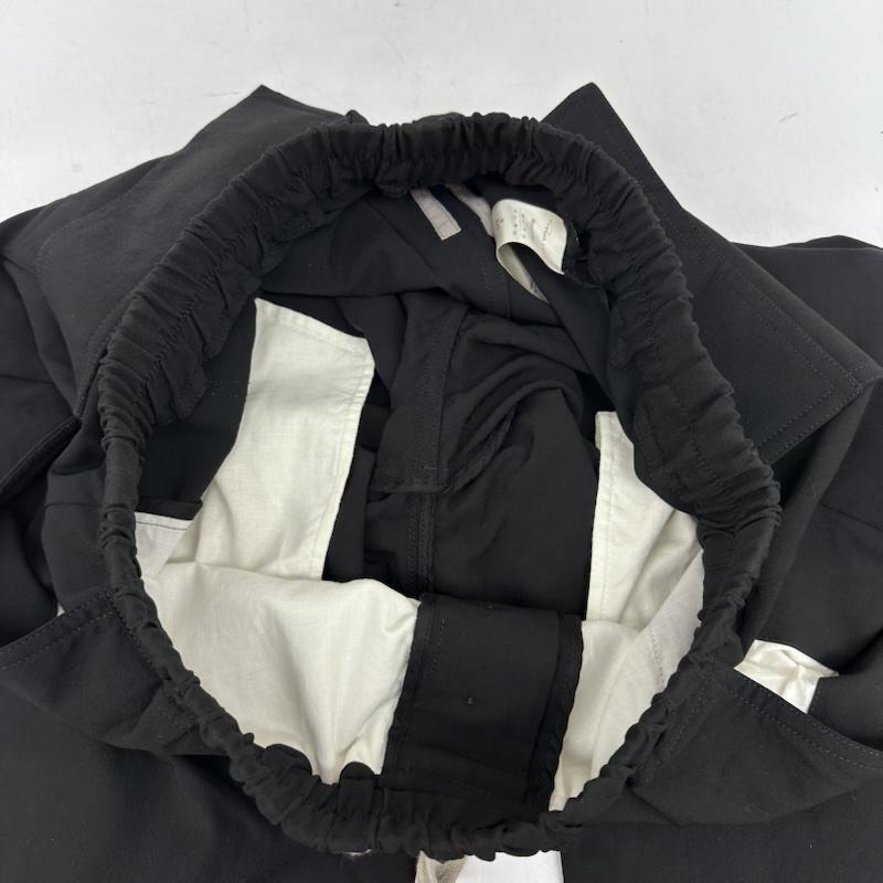 リックオウエンス Rick Owens パンツ スラックス 25SS DIETRICH DRAWSTRING ドローストリング イージー スラックス パンツ RU01E5378-WLP 48 黒 / ブラック / black メンズ USED 古着 中古 50161922
