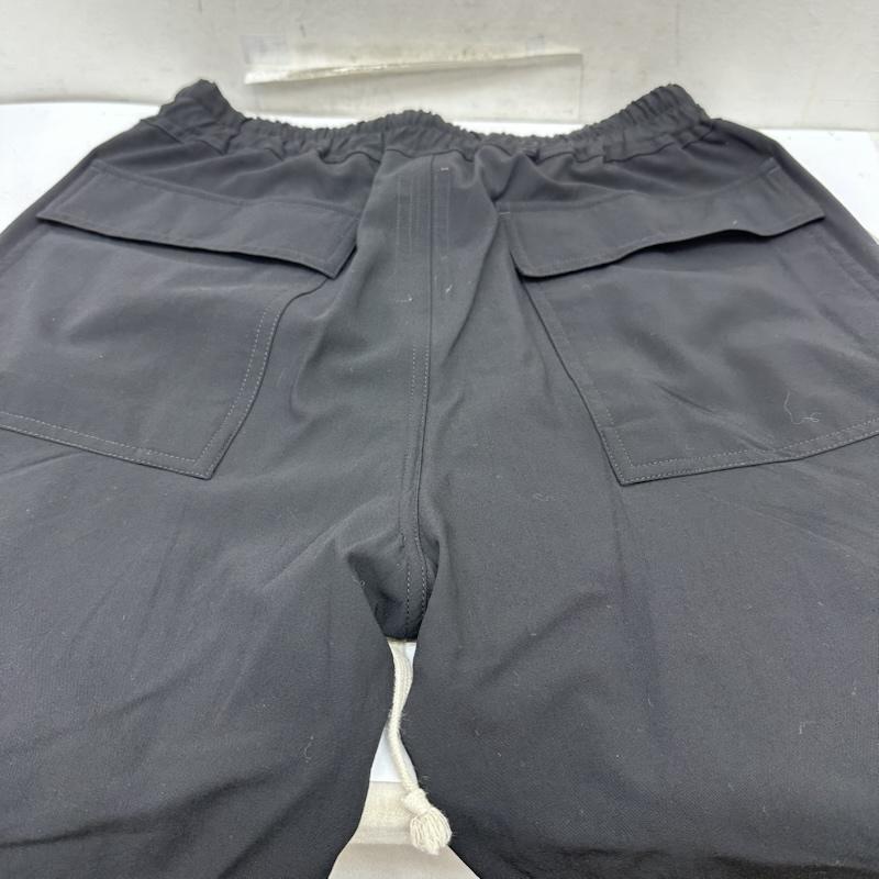 リックオウエンス Rick Owens パンツ スラックス 25SS DIETRICH DRAWSTRING ドローストリング イージー スラックス パンツ RU01E5378-WLP 48 黒 / ブラック / black メンズ USED 古着 中古 50161922