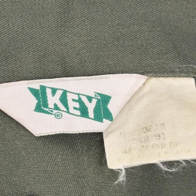 キイ KEY サロペット・オーバーオール サロペット、オーバーオール KEY USA製 つなぎ オールインワン リメイク カーキオリーブ / カーキオリーブ / メンズ USED 古着 中古 50161923