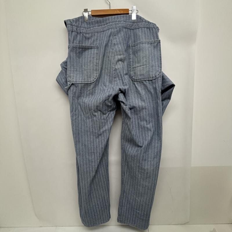 ローバックス ROEBUCKS サロペット・オーバーオール サロペット、オーバーオール ワーク オールインワン 90s USA製 ヘリンボーン 長袖 つなぎ ネイビー カバーオール メンズ USED 古着 中古 50161925