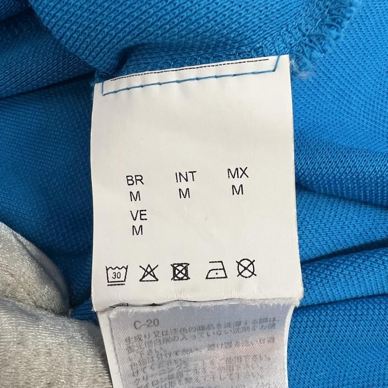 ヒューゴボス HUGO BOSS ポロシャツ 半袖 ワンポイントロゴ 鹿の子 ポロシャツ M 水色 / ライトブルー / メンズ USED 古着 中古 50161929